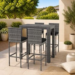 Perfect 5 Piece Bar Set for Your Outdoor Gatherings