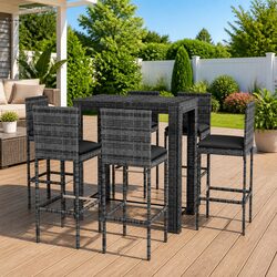 7 Piece Outdoor Bar Set for Your Perfect Patio