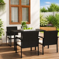 Perfect for Outdoor Gatherings: 5 Piece Dining Set
