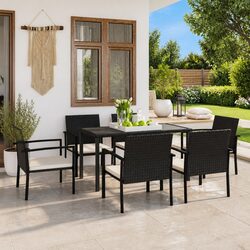 Practical 7 Piece Outdoor Dining Set for Everyday Use
