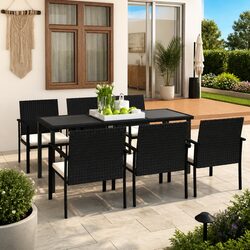 Versatile 7 Piece Garden Dining Set for Every Occasion