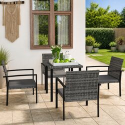 Practical 5 Piece Outdoor Dining Set for Your Garden