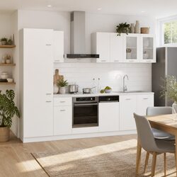 Practical 8-Piece Kitchen Cabinet Set for Home Organisation