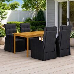 Functional 5-Piece Garden Dining Set for Your Outdoor Space