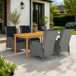 Practical 5 Piece Garden Dining Set for Your Home
