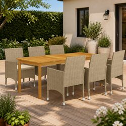 Versatile 7 Piece Patio Dining Set for Outdoor Use