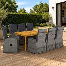 Perfect 9 Piece Garden Dining Set for Your Patio