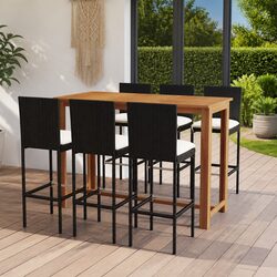 Ideal 7 Piece Garden Bar Set for Your Patio