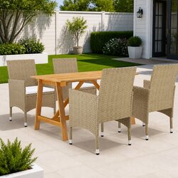 Ideal 5-Piece Outdoor Dining Set for Gatherings