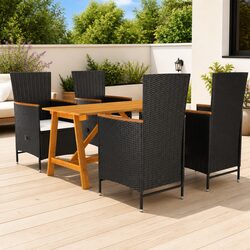 Versatile 5 Piece Outdoor Dining Set for Any Patio