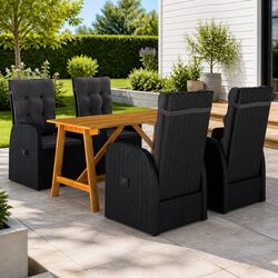 Versatile 5 Piece Garden Dining Set for Any Outdoor Space
