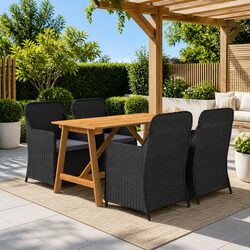 Ideal 5-Piece Dining Set for Outdoor Gatherings