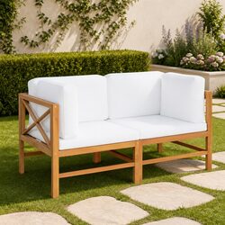 Practical 2-Seater Garden Bench for Any Outdoor Setting