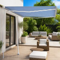 Practical Freestanding Awning for Outdoor Living 300x250 cm
