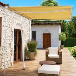 Practical Freestanding Awning for Outdoor Use 300x250 cm