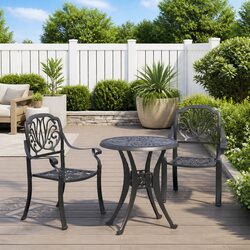 Versatile Bistro Set for Outdoor Dining and Relaxation