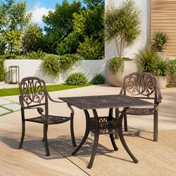 Versatile 3 Piece Bistro Set for Your Garden