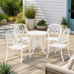 Versatile 5-Piece Bistro Set for Outdoor Gatherings