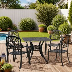 Perfect 5 Piece Bistro Set for Garden Gatherings