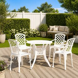 Functional 5 Piece Bistro Set for Your Patio or Garden
