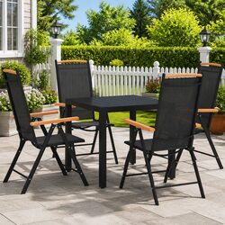 Perfect 5 Piece Dining Set for Patio and Garden Use