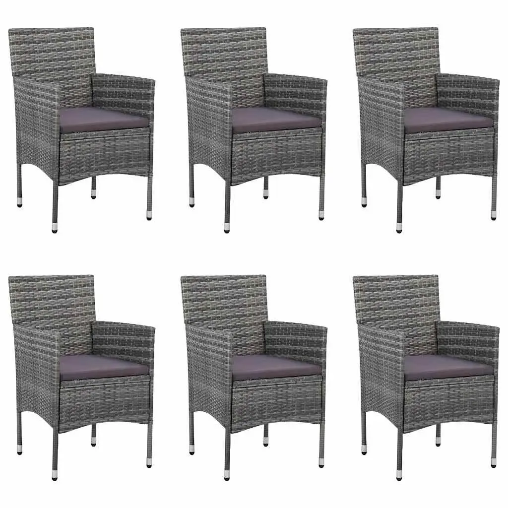 7 Piece Garden Dining Set for Outdoor Use