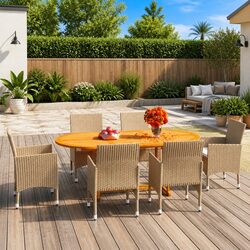 Versatile 7 Piece Dining Set for Outdoor Gatherings