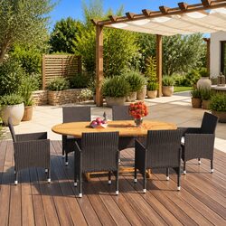 Practical 7-Piece Outdoor Dining Set for Your Home