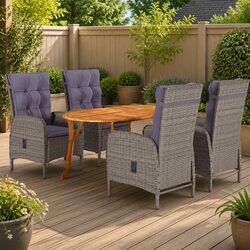 Versatile 5 Piece Garden Dining Set for Every Occasion