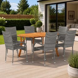 Versatile 7-Piece Outdoor Dining Set for Entertaining
