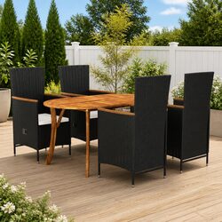 Practical 5-Piece Outdoor Dining Set for Gatherings