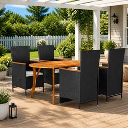 Ideal Outdoor Dining Solution with 5-Piece Set