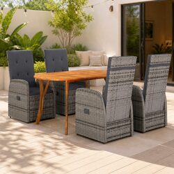 Practical 5 Piece Dining Set for Outdoor Living