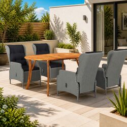 Practical 5-Piece Outdoor Dining Set for Entertaining