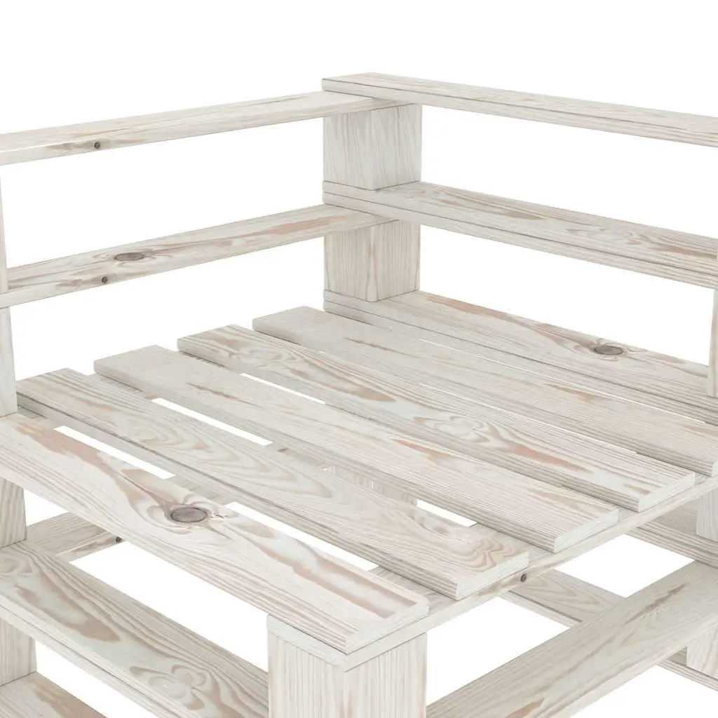 4-Seater Outdoor Pallet Sofa for Relaxation