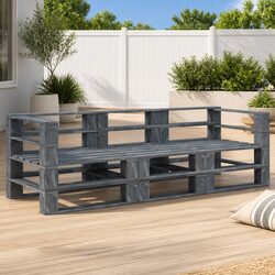 Versatile Garden Pallet Sofa for Everyday Use