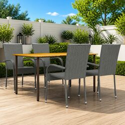 Ideal for Gatherings: 5-Piece Outdoor Dining Set