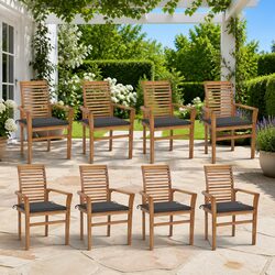 Functional 8-Piece Dining Chairs for Any Setting