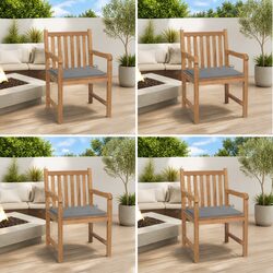 Garden Chairs Set for Relaxing Outdoors