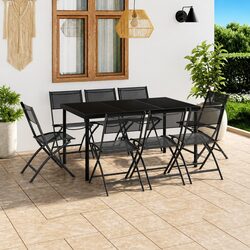 Practical 9 Piece Outdoor Dining Set for Your Home