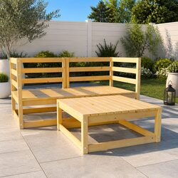 Practical 3 Piece Garden Lounge Set for Your Outdoor Needs