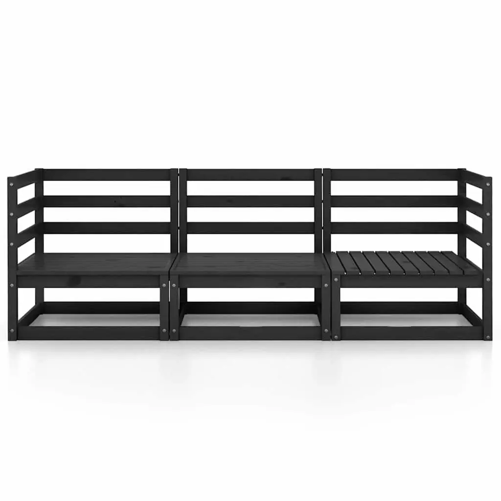3-Seater Garden Sofa for Family Gatherings