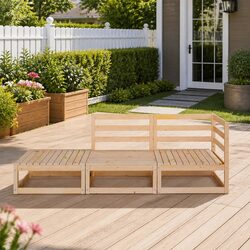 Ideal 3 Piece Lounge Set for Your Patio or Garden