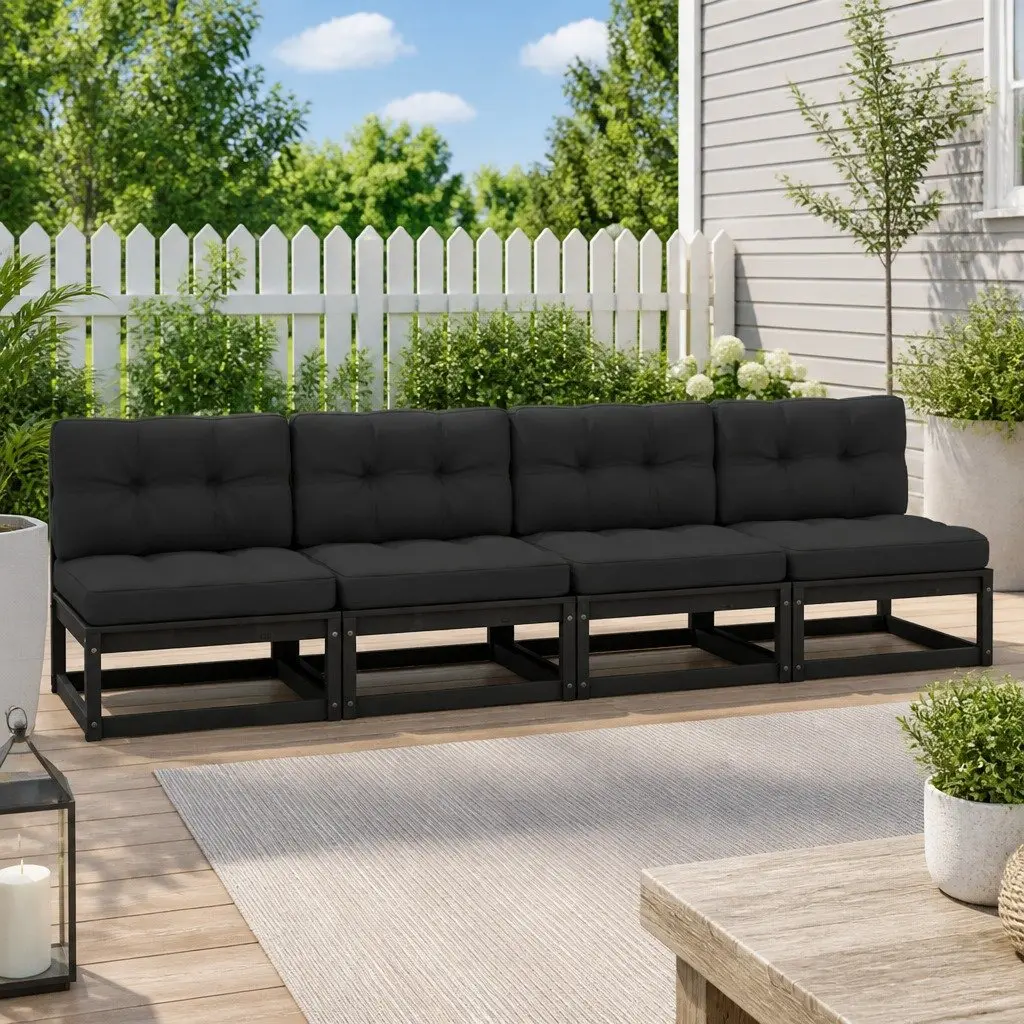 4-Seater Garden Sofa for Relaxing Outdoors
