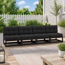 Versatile 4-Seater Garden Sofa for Relaxing Outdoors