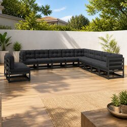 Ideal 11 Piece Lounge Set for Outdoor Entertaining