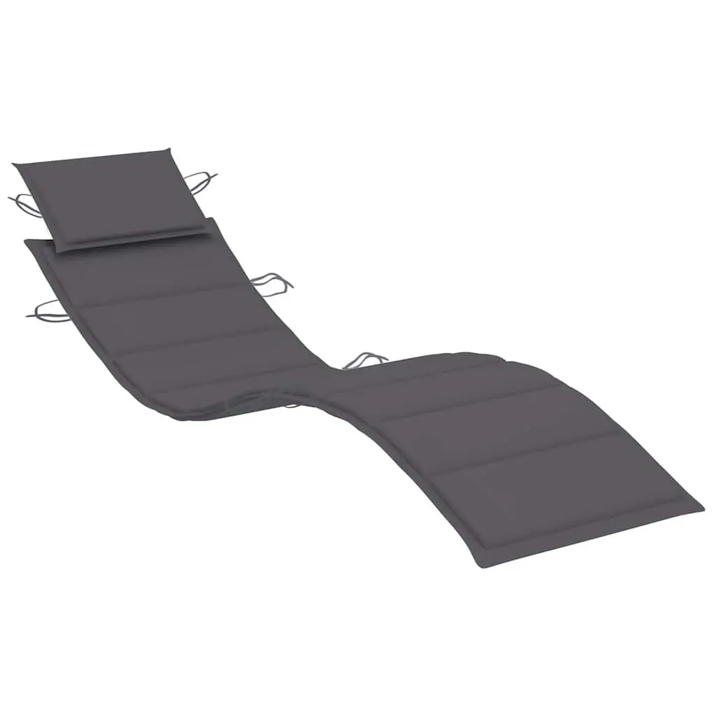 Sun Loungers Set for Relaxation Outdoors