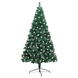 Versatile 120cm Half Christmas Tree - Ideal for Small Spaces