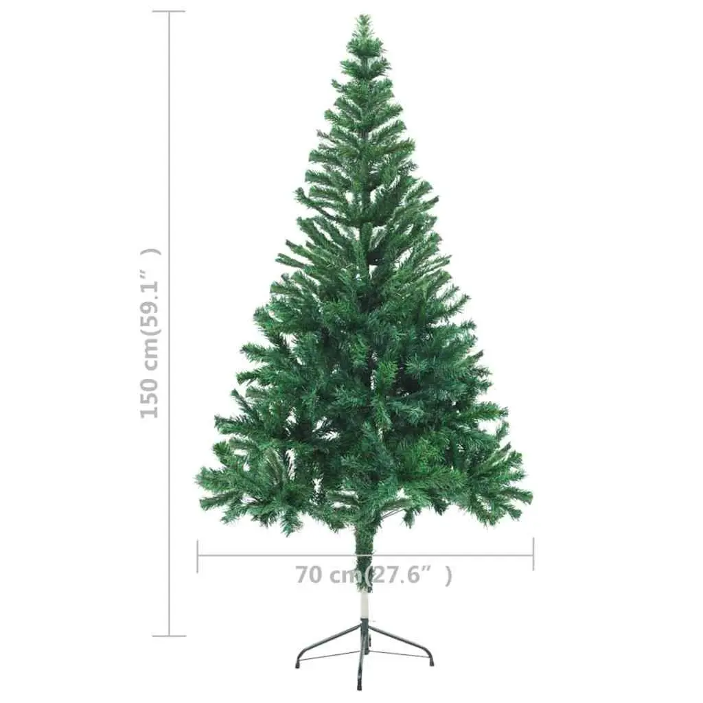 150 cm Pre-lit Christmas Tree for Home Use