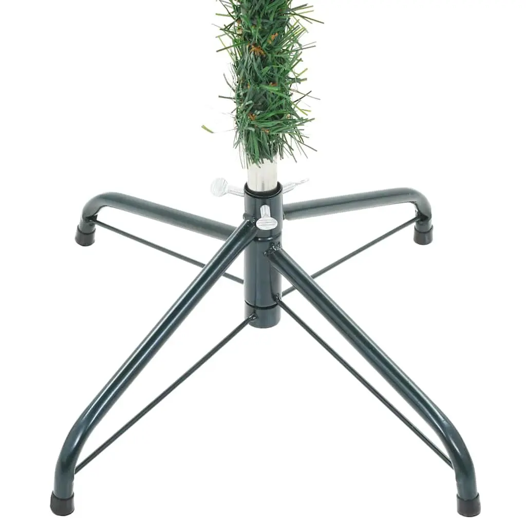 Pre-lit Artificial Christmas Tree Green PVC 180cm 564 Branches LED Lights